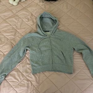 Brandy melville cropped crystal hoodie